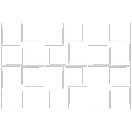 WallPops Snapshot Frames Wall Art Kit